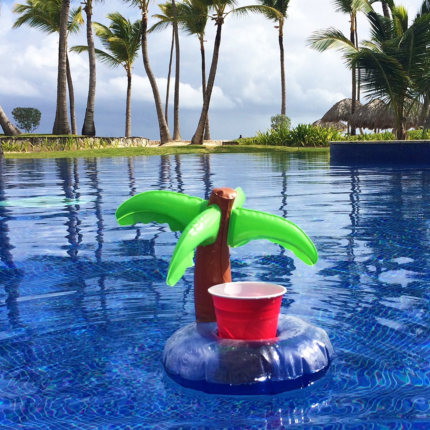 Palm Tree Drink Floats